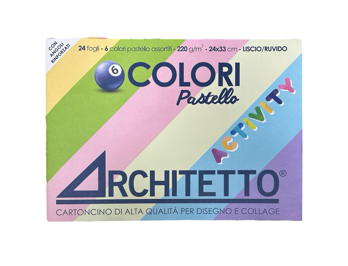 Album da 24 fogli Colori Pastello - Architetto