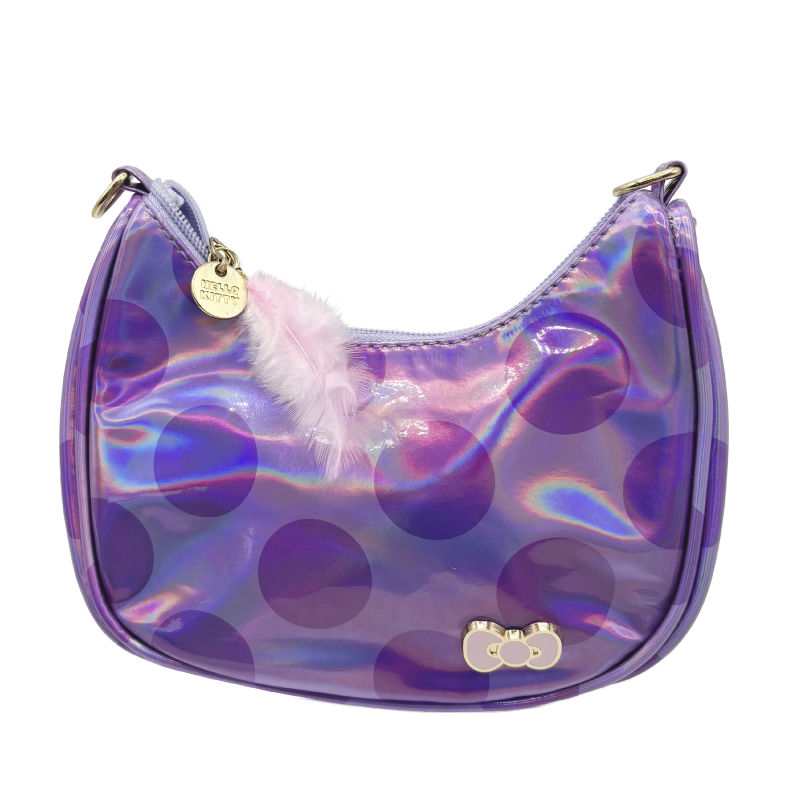 Mini Bag Iridescente con catenina - Tinta Unita Hello Kitty