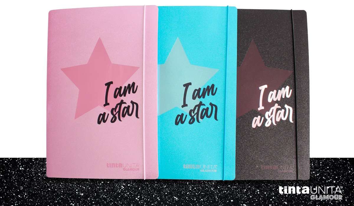 Carpetta con elastico - Tinta Unita Glamour