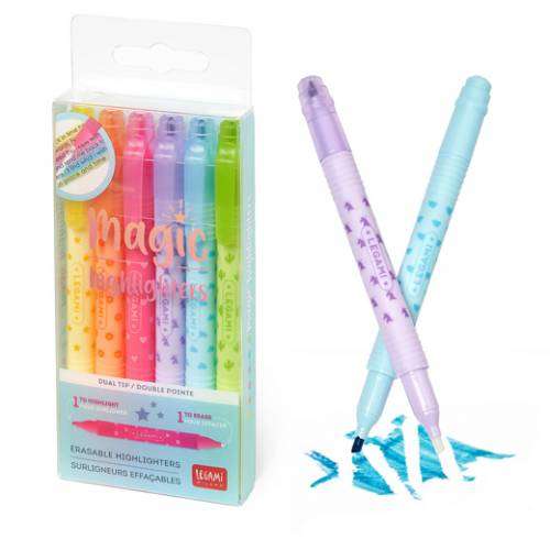 Set di 6 Evidenziatori Cancellabili - Legami