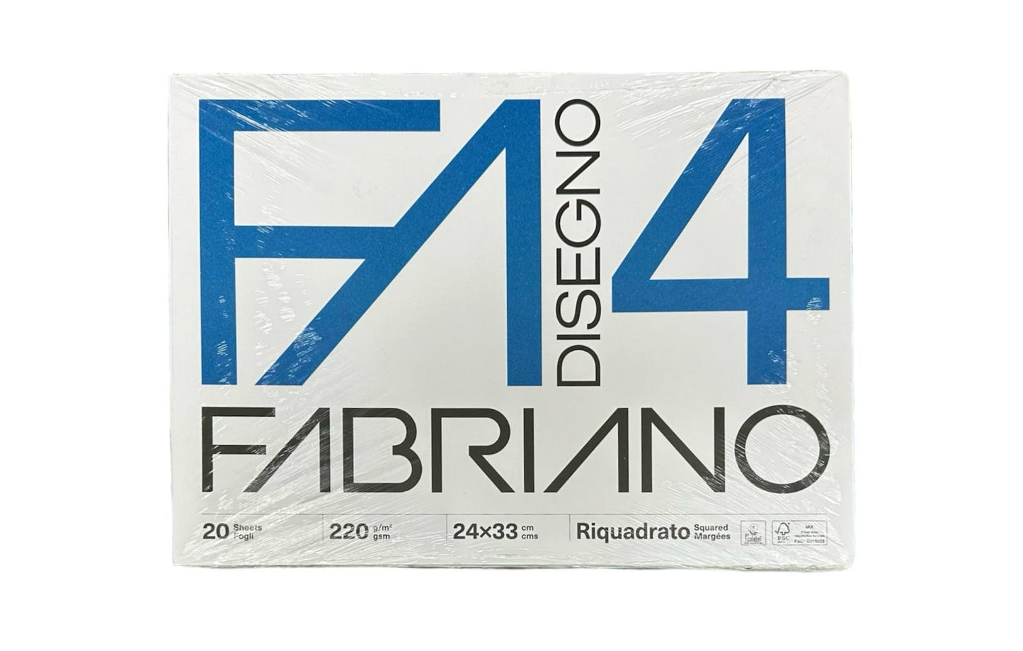 Album F4 20 fogli Riquadrato - Fabriano