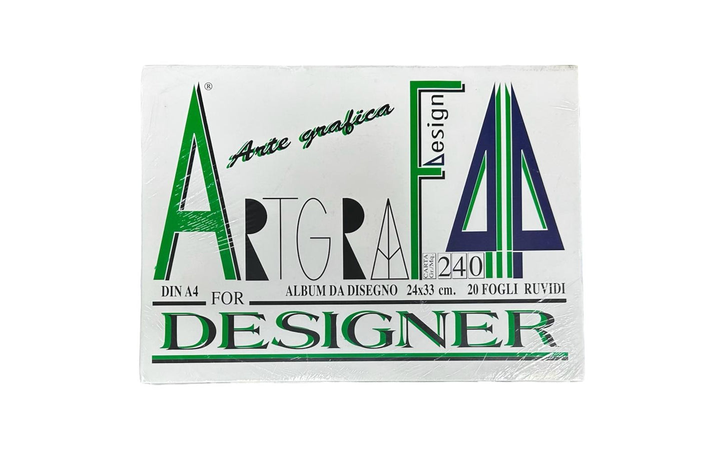 Album F4 20 fogli Ruvido - Artgraf