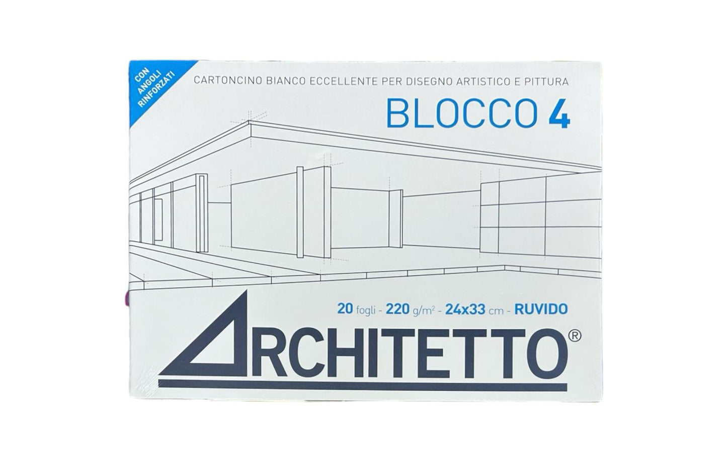 Album F4 20 fogli Ruvido - Architetto