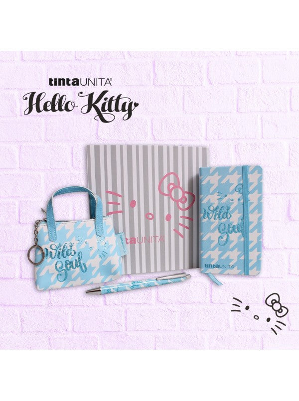 Gift Set Scatola Regalo Penna + Borsetta + Taccuino - Tinta Unita Hello Kitty