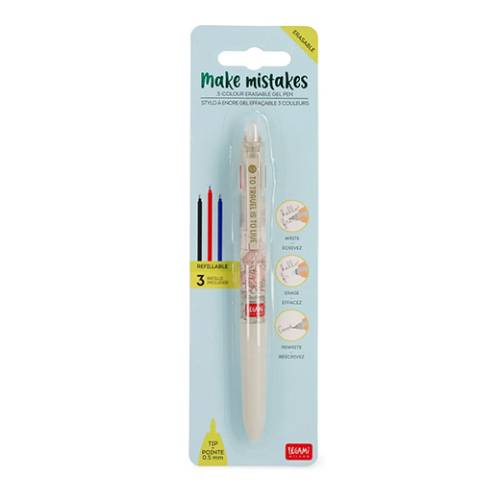 Penna Gel Cancellabile 3 Colori - LEGAMI