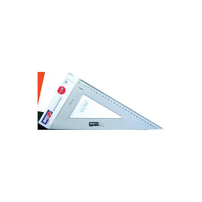 Squadra 32/60° per disegno tecnico - Arco Tecno