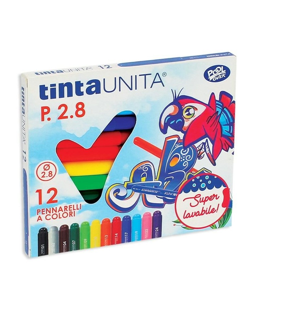 Pennarelli Punta 2.6 - Tinta Unita CF. DA 12
