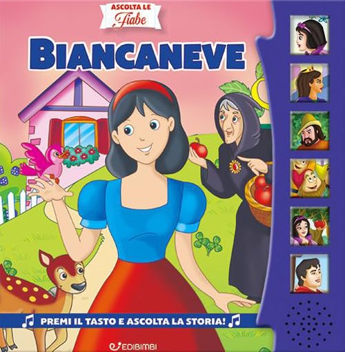 Libro sonoro "Biancaneve" - EdiBimbi