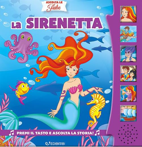 Libro sonoro "La sirenetta" - EdiBimbi