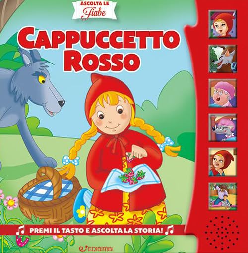 Libro sonoro "Cappuccetto rosso" - EdiBimbi