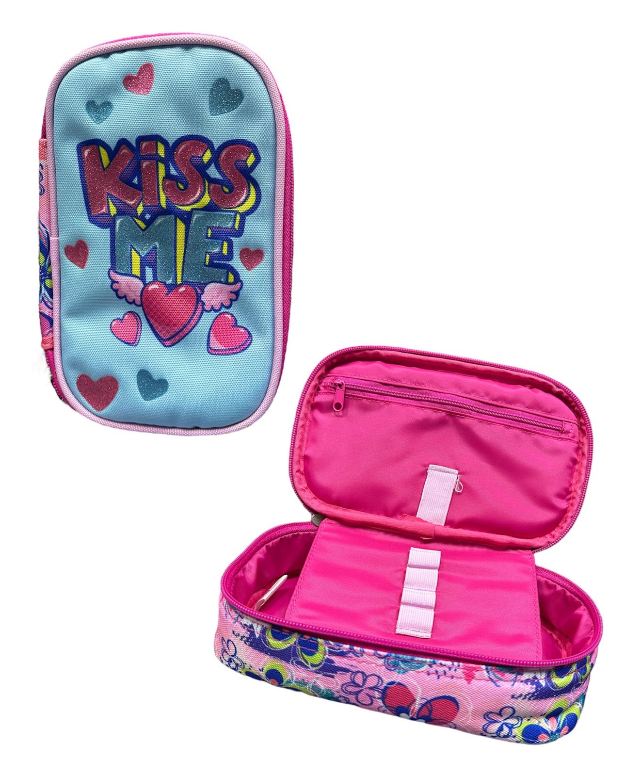 Astuccio ovale "Kiss me" - Tinta Unita