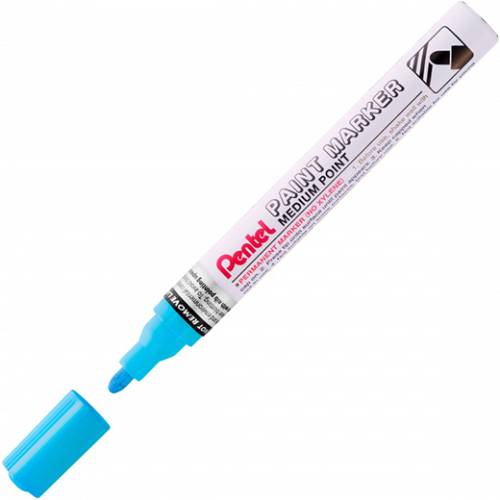 Marcatore Vernice Pentel Paint Marker M 2.5mm - Azzurro