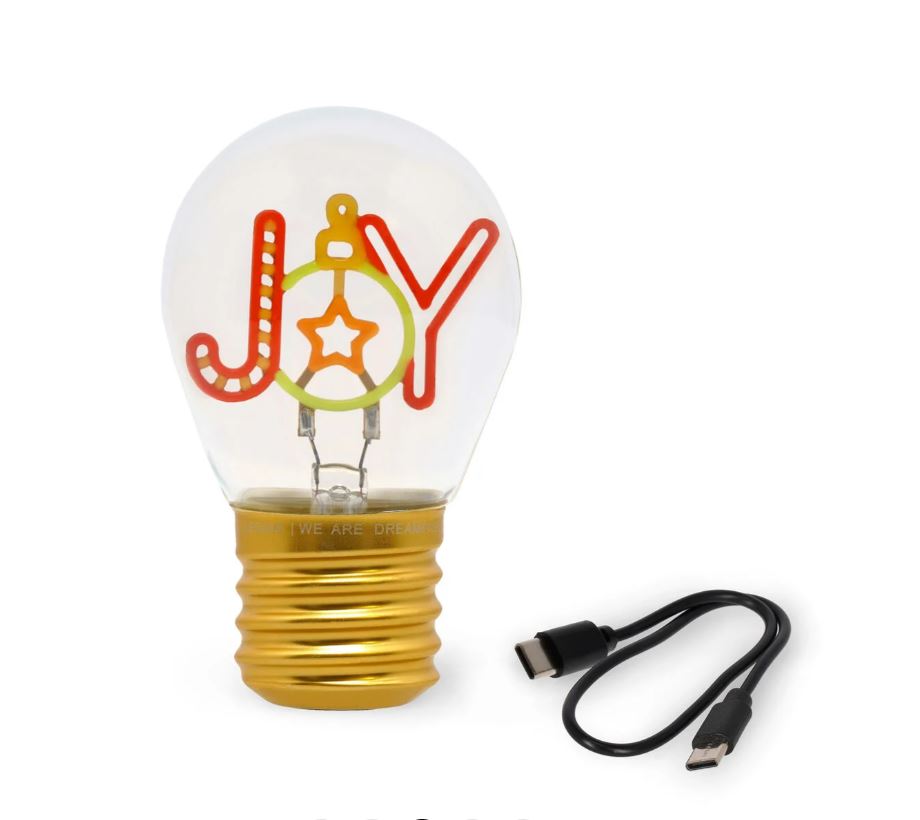 Lampada Decorativa da Tavolo a Forma di Lampadina - Joy - Bulb Fiction - Legami