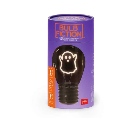 Lampada Decorativa da Tavolo a Forma di Lampadina - Ghost - Bulb Fiction - Halloween 2025 Legami