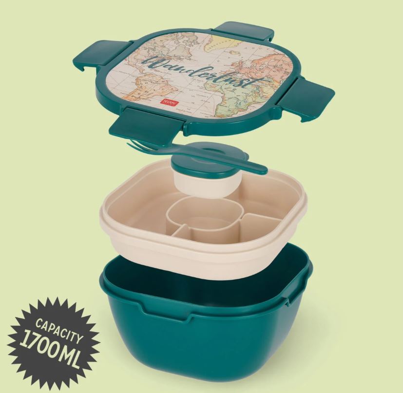 Contenitore Porta Pranzo 1700 ml - Travel - Lunch Box - Legami