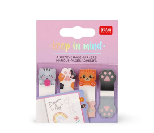 Segnapagina Adesivi Kitty - Keep in Mind - Legami
