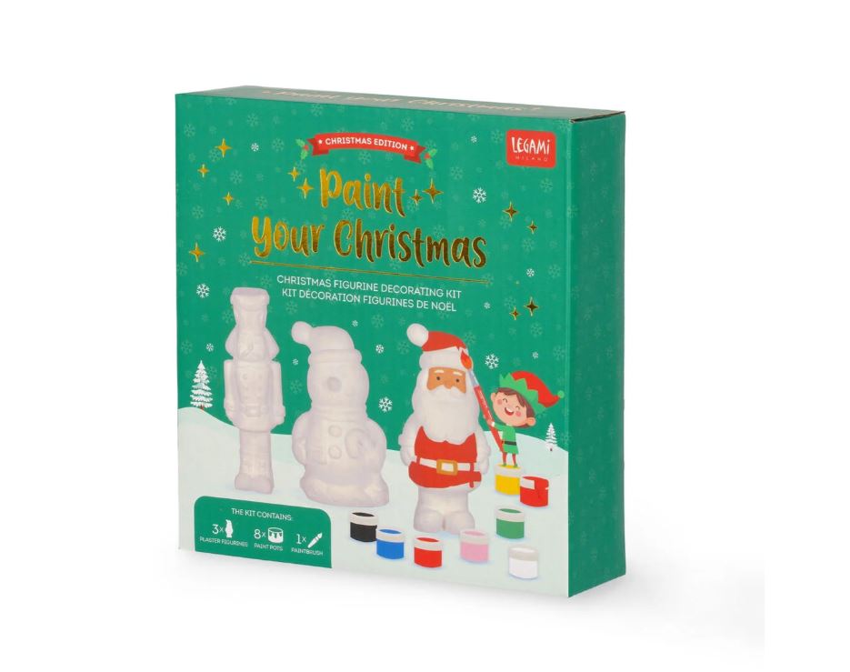 Kit Decorazione Statuette di Natale - Paint Your Christmas - Legami