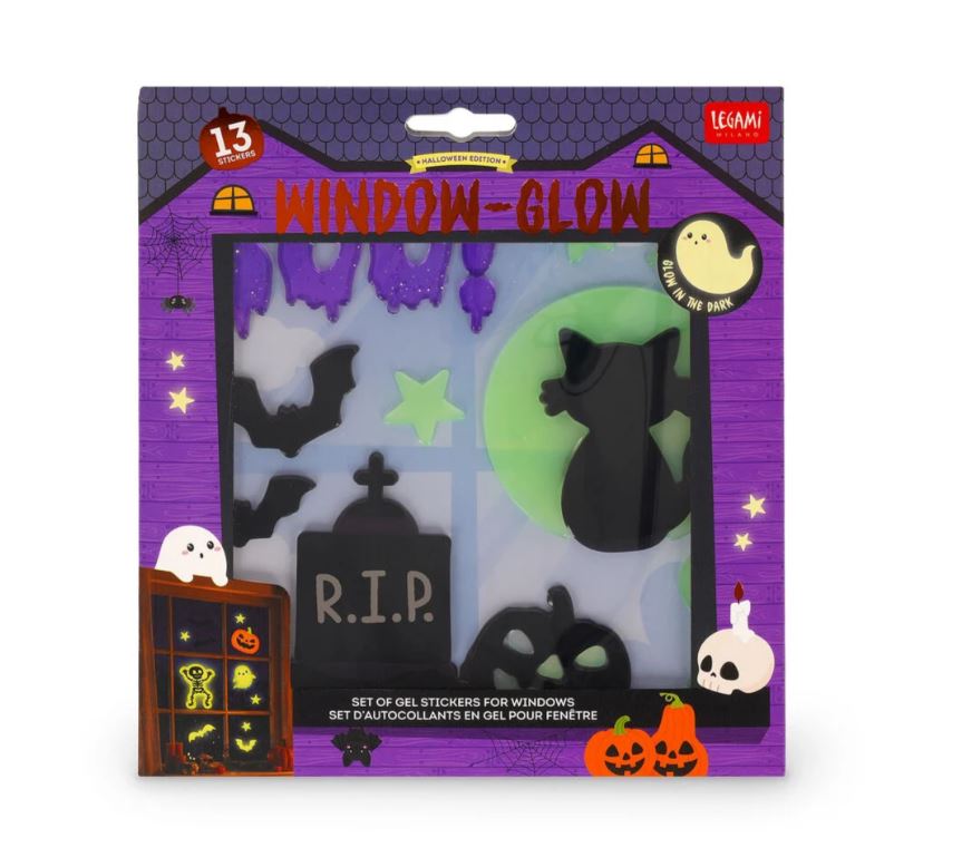 Set di Adesivi in Gel per Finestra - Windo-Glow - Halloween - Legami