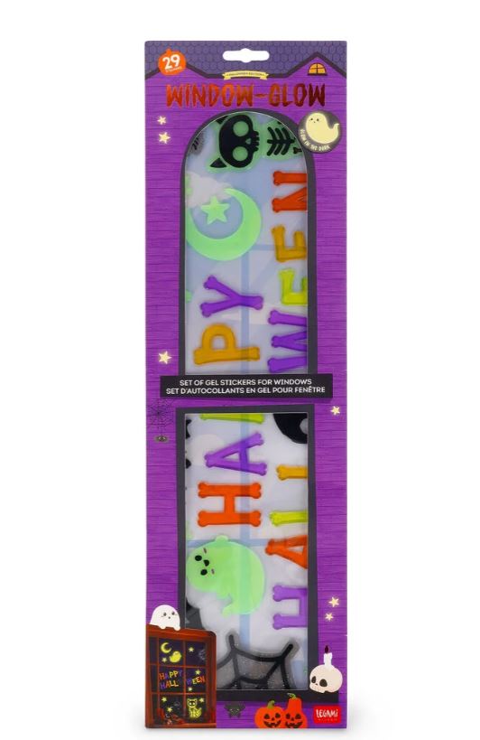 Set di Adesivi in Gel per Finestra - Windo-Glow - Halloween - Legami