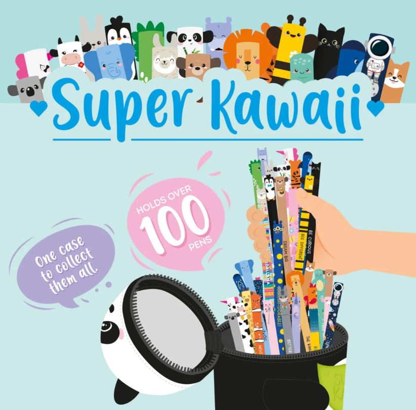 Portapenne/Astuccio da tavolo - Panda Super Kawaii - Legami