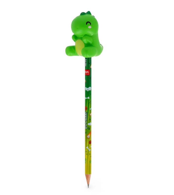 Matita con Antistress Dino "Rooarrr!" - Dinosauro - Squeezies - Legami