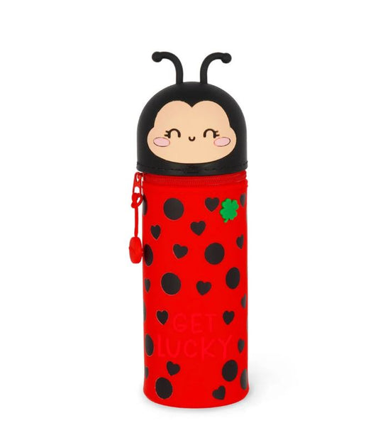 Astuccio 2-in-1 in Silicone Ladybug "Get Lucky" - Legami