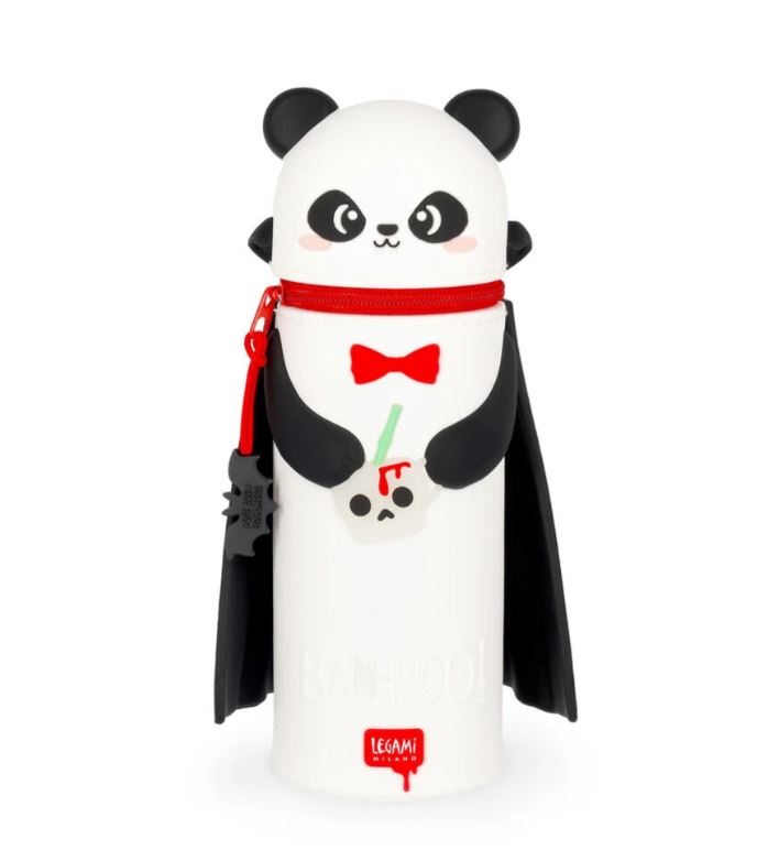 Astuccio 2-in-1 in Silicone Panda "Bam-Boo" Halloween - Kawaii - Legami