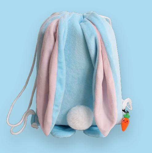 Sacca in ciniglia - Tinta Unita Kids Bunny