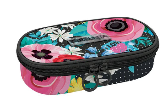 Astuccio ovale Flower - Tinta Unita