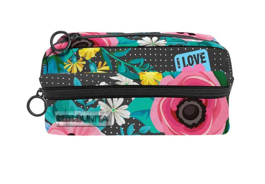Astuccio Bauletto Rounded Flower - Tinta Unita