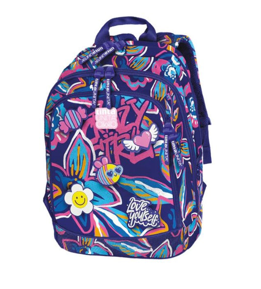 Zaino Dream Crazy Girl - Tinta Unita Click Clack