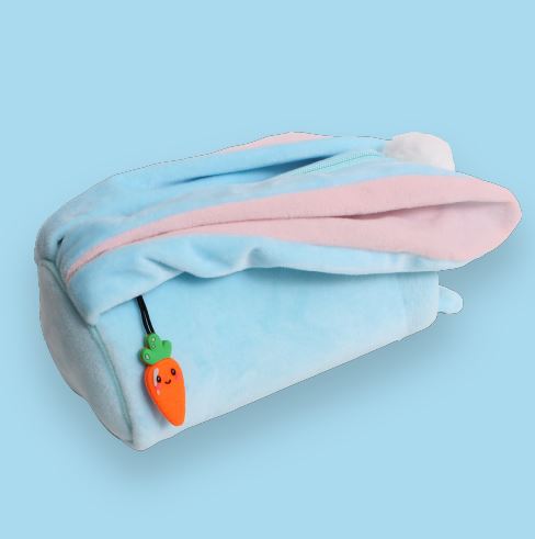 Astuccio in ciniglia - Tinta Unita Kids Bunny