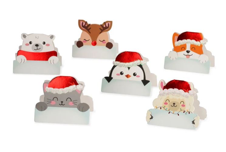 Set di 12 Segnaposto Natalizi - Legami