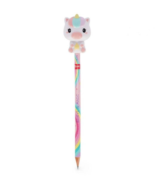 Matita con Antistress Unicorn "Believe In Magic" - Unicorno - Squeezies - Legami