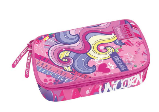 Astuccio Ovale Jumbo Unicorno - Tinta Unita Young