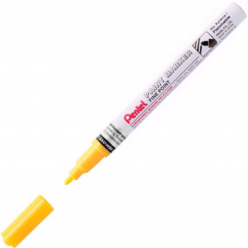 Marcatore Vernice Pentel Paint Marker F 1.5mm - Giallo