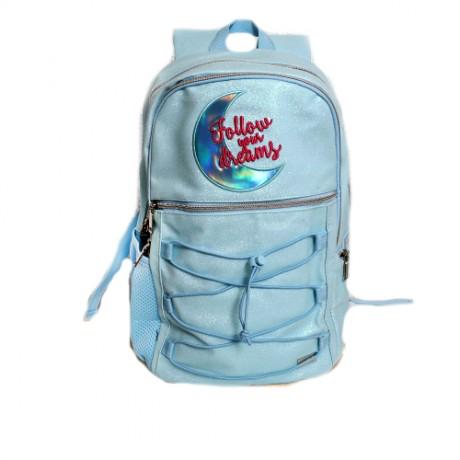 Zaino Teen Street con stringhe - Tinta Unita Glamour