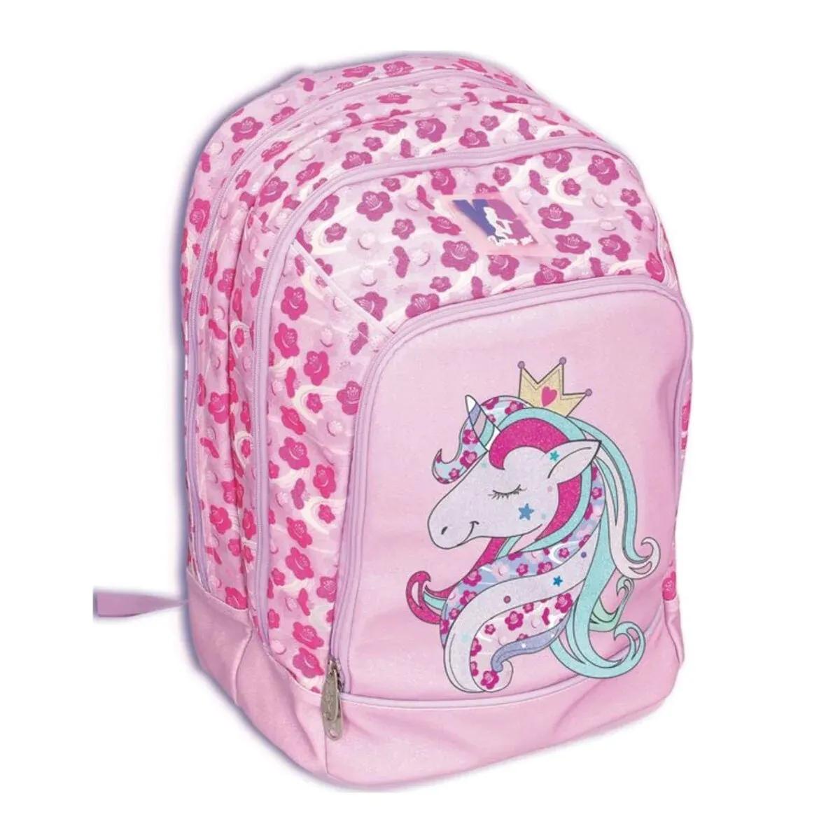 Zaino Dream Unicorno con luci Young People - Tinta Unita