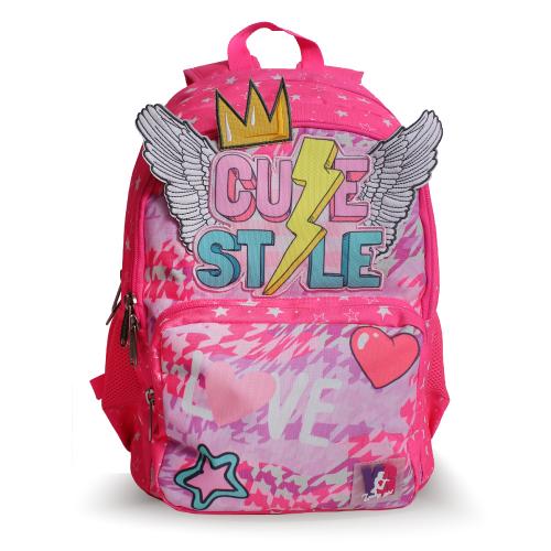 Zaino Starter Girl "Cute Style" Young People - Tinta Unita