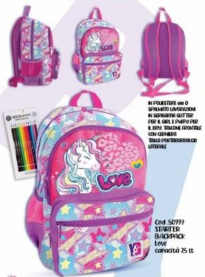 Zaino Unicorn Young People - Tinta Unita