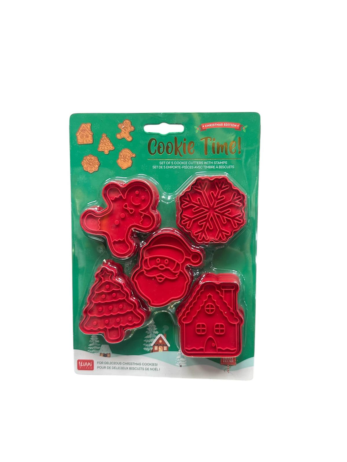Formine Tagliabiscotti - Cookie Cutters - Christmas Edition - Legami