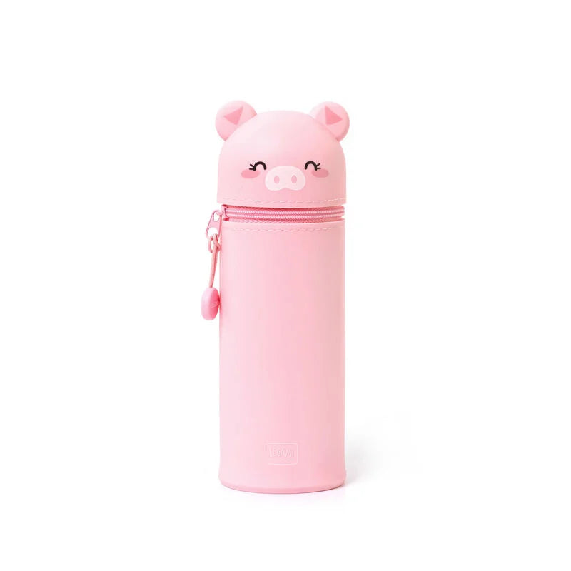 Astuccio 2 in 1 in Morbido Silicone Piggy - Kawaii - Legami