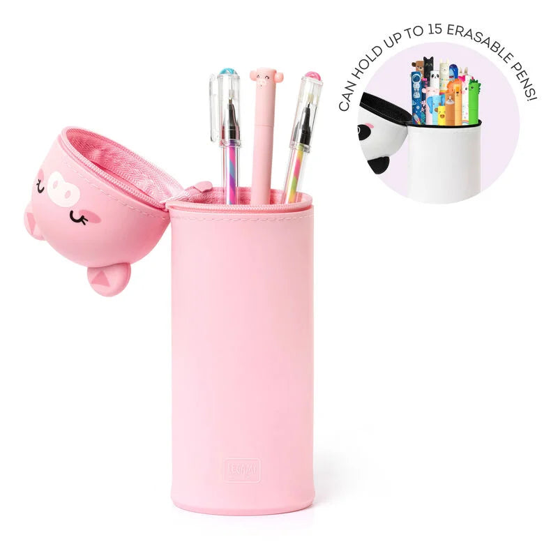 Astuccio 2 in 1 in Morbido Silicone Piggy - Kawaii - Legami