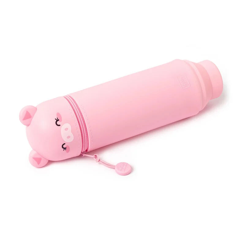 Astuccio 2 in 1 in Morbido Silicone Piggy - Kawaii - Legami