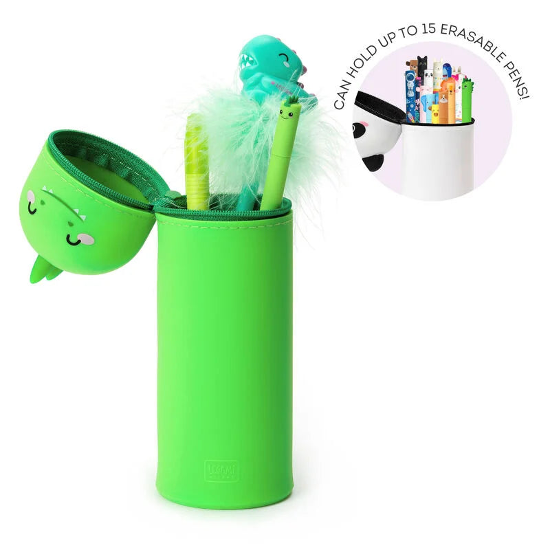 Astuccio 2 in 1 in Morbido Silicone Dino - Kawaii - Legami