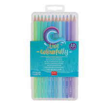 Set di 12 Matite Colorate - Live Colorfully - Legami