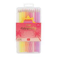 Set di 12 Matite Colorate - Live Colorfully - Legami