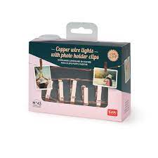 Filo di Luci Decorative con Clip Portafoto - Legami