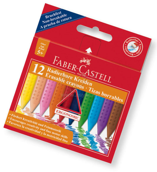 Pastelli a cera da 12 - Faber Castell